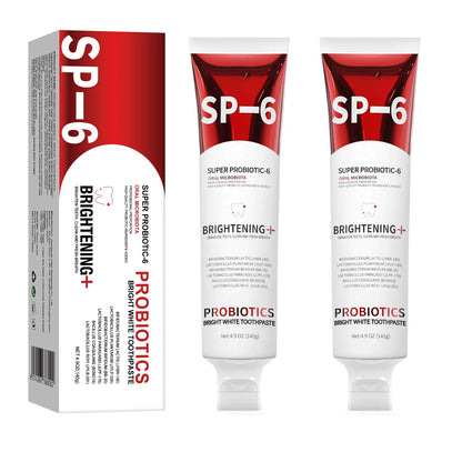 140G SP-6 Probiotic Toothpaste Whitening Tooth Remove Plaque Prevent Dental Caries Oral Hygiene Clean Fresh Breath Gum Oral Care